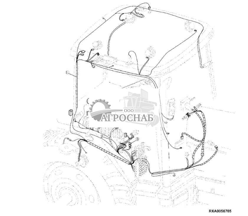 WIRING HARNESS-CAB (MST) 